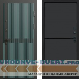 Дверь Termo Door ГРАУНД Velutto Verde Бетон Нео Графит
